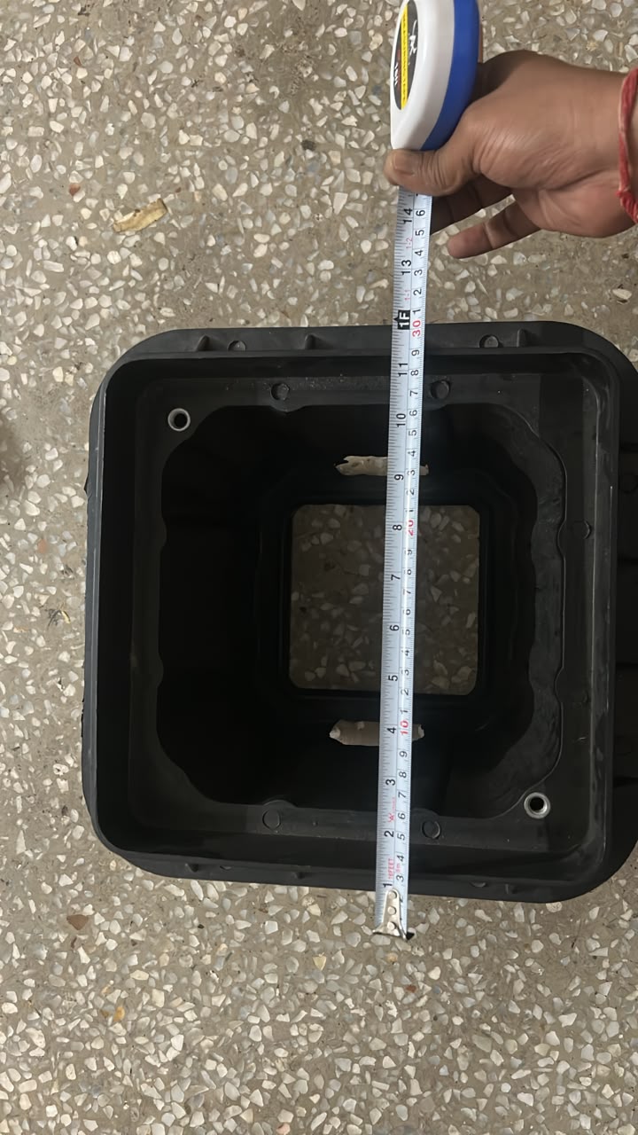 12 Inch Top Square Tape